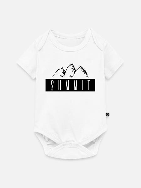 Gipfel - Baby Premium Kurzarmbody - Weiß