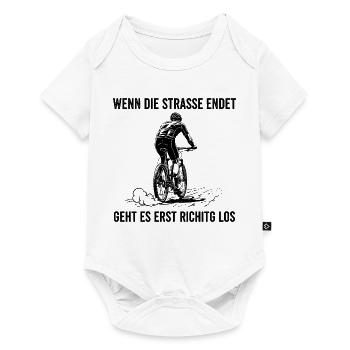 Vélo de route Vélo Vélo Sport Vélo VTT - Body à manches courtes Premium Bébé - blanc - Devant