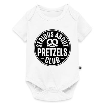 Pretzel Lovers Serious about Pretzels Bäcker - Baby Premium short-sleeve bodysuit - white - Front