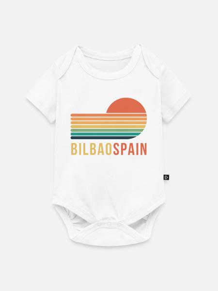 Bilbao Spain - Baby Premium Kurzarmbody - Weiß