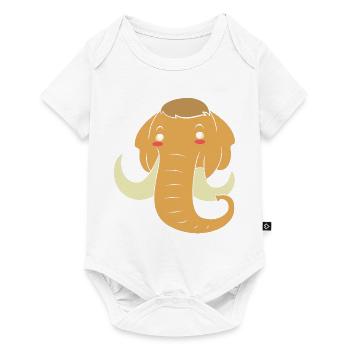 Mammouth - Body à manches courtes Premium Bébé - blanc - Devant