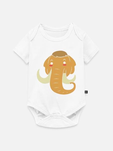 Mammut - Baby Premium Kurzarmbody - Weiß