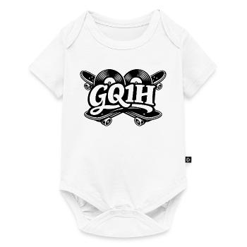 GQ1H skate  - Body à manches courtes Premium Bébé - blanc - Devant