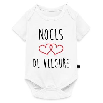 Velvet Wedding 29 Years - Baby Premium short-sleeve bodysuit - white - Front