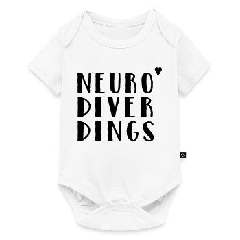 Neurodiverdings - Baby Premium short-sleeve bodysuit - white - Front