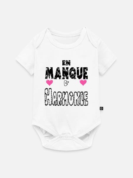 Fehlende Harmonie - Baby Premium Kurzarmbody - Weiß