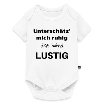 Underestimate me, it's going to be fun! - Baby Premium short-sleeve bodysuit - white - Front