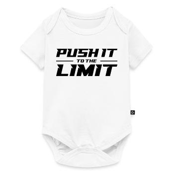 Push It To The Limit - Baby Premium short-sleeve bodysuit - white - Front