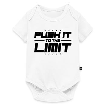Push It To The Limit - Baby Premium short-sleeve bodysuit - white - Front