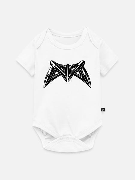 mikolab_logo - Baby Premium Kurzarmbody - Weiß