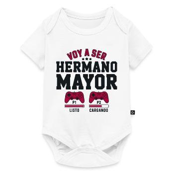 I'm going to be a big brother - Baby Premium short-sleeve bodysuit - white - Front
