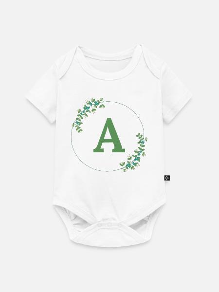 A - Baby Premium Kurzarmbody - Weiß