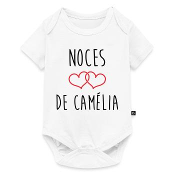 Camellia's Wedding 51 years of marriage - Baby Premium short-sleeve bodysuit - white - Front