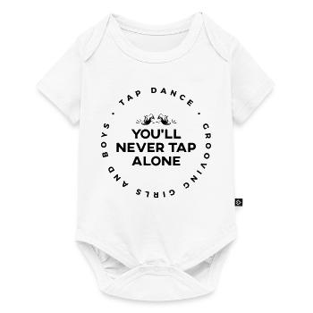 Tu ne clapoteras jamais seul - Tap-shirt - Body à manches courtes Premium Bébé - blanc - Devant