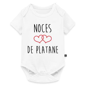 Wedding Anniversary - Wedding Wedding (61 years) - Baby Premium short-sleeve bodysuit - white - Front