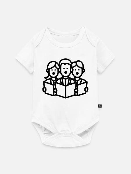 Chor - Baby Premium Kurzarmbody - Weiß