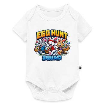 Egg Hunt Squad Kids Easter Easter Egg - Baby Premium short-sleeve bodysuit - white - Front