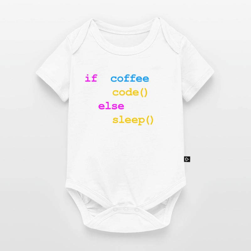 No Coffee No Code Programmer Computer Scientist Baby Premium short-sleeve bodysuit