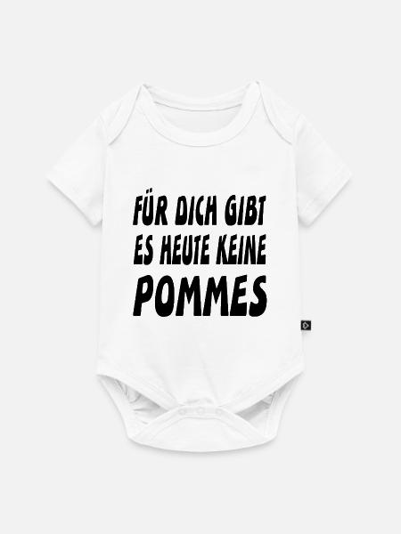 Pommes - Baby Premium Kurzarmbody - Weiß