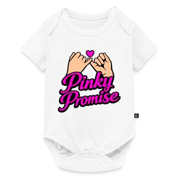 T-shirt Promis Cœur Promis Mot d’Honneur - Body à manches courtes Premium Bébé - blanc - Devant