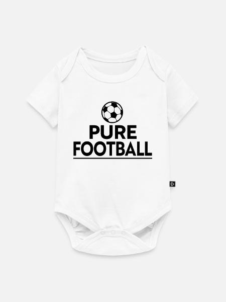 Reiner Fußball - Baby Premium Kurzarmbody - Weiß