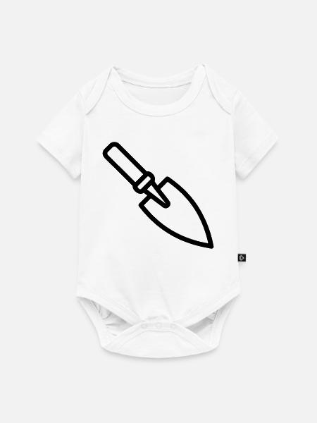 Kelle - Baby Premium Kurzarmbody - Weiß