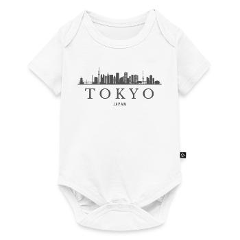 Tokyo Japan, Tokyo skyline - Baby Premium short-sleeve bodysuit - white - Front