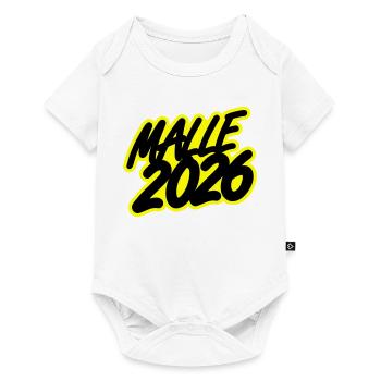 Malle 2026 - Baby Premium short-sleeve bodysuit - white - Front