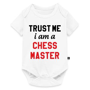 Maître de l'Échiquier Chess Master Pro - Baby Premium short-sleeve bodysuit - white - Front