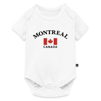 Montreal, Canada - Baby Premium short-sleeve bodysuit - white - Front