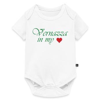 Vernazza in My Heart - Body à manches courtes Premium Bébé - blanc - Devant