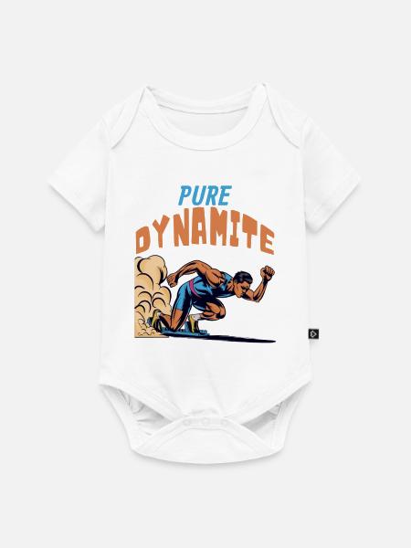 Sprinter: Pure Dynamite - Baby Premium Kurzarmbody - Weiß
