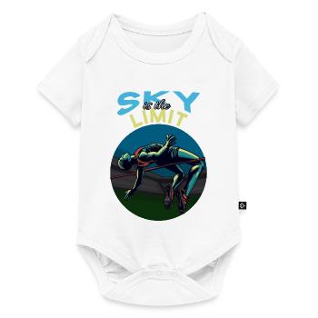 Hochsprung: Sky is the Limit! - Baby Premium Kurzarmbody - Weiß - Vorne