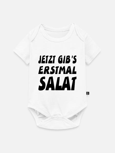 Salat - Baby Premium Kurzarmbody - Weiß