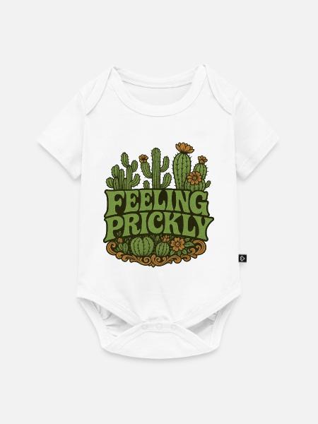 Cactus Pride: Sich stachelig fühlen - Baby Premium Kurzarmbody - Weiß