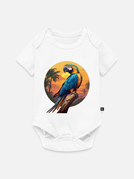 Aras Ara - Baby Premium Kurzarmbody - Weiß