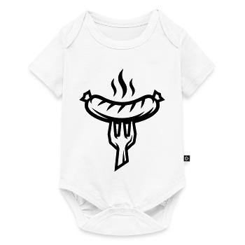 Sausage Bratwurst - Baby Premium short-sleeve bodysuit - white - Front