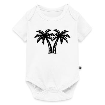 Palm Island Icon - Baby Premium short-sleeve bodysuit - white - Front