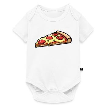 Pizza - Baby Premium short-sleeve bodysuit - white - Front