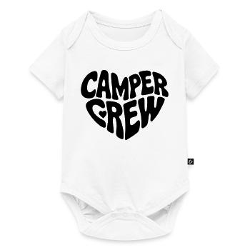 Cœur d’équipage campeur - Body à manches courtes Premium Bébé - blanc - Devant