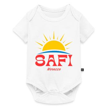 Safi Morocco Sunrise  - Baby Premium short-sleeve bodysuit - white - Front