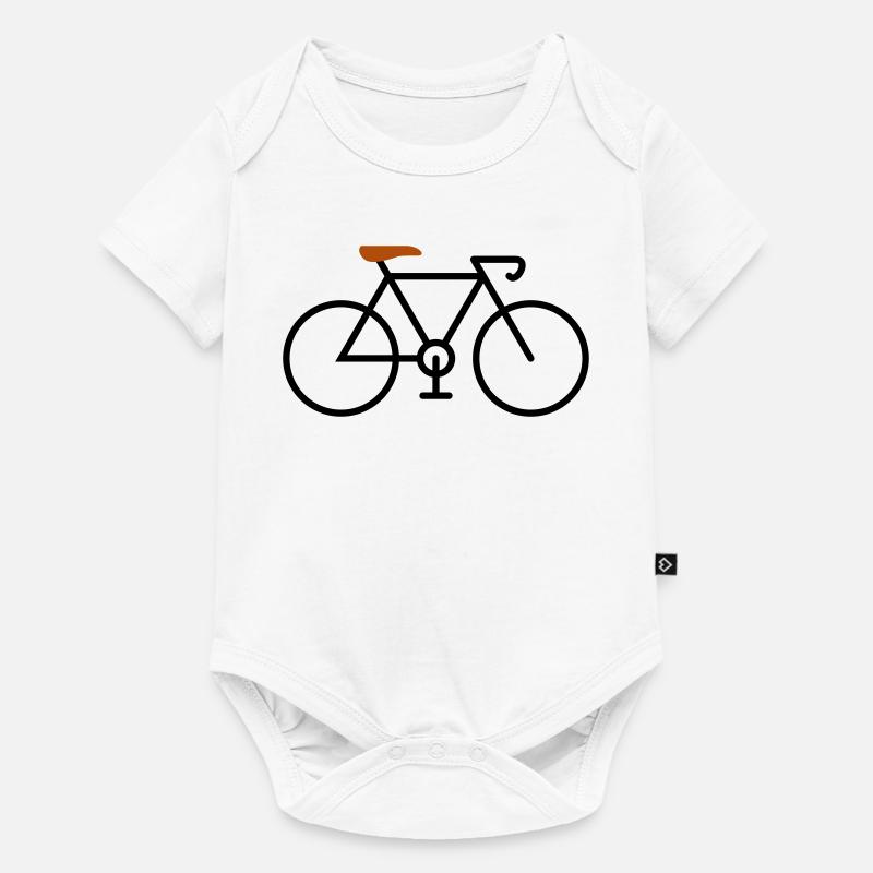 vélo - Body à manches courtes Premium Bébé - blanc