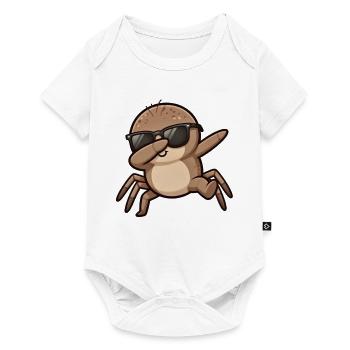 Dabbing Spider - Baby Premium short-sleeve bodysuit - white - Front