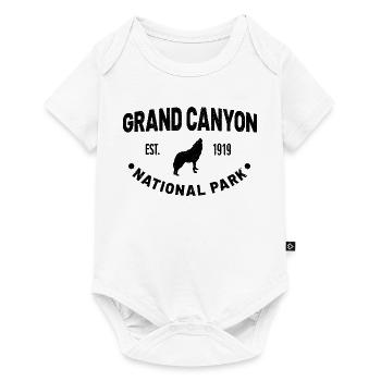 Grand Canyon Nationalpark gegründet 1919 - Baby Premium Kurzarmbody - Weiß - Vorne