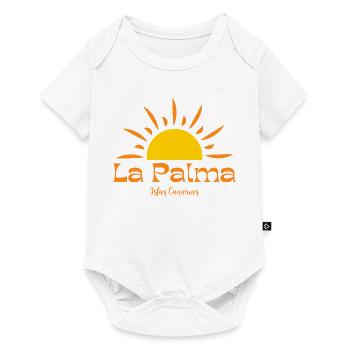 La Palma Sunset Sunburst  - Baby Premium short-sleeve bodysuit - white - Front
