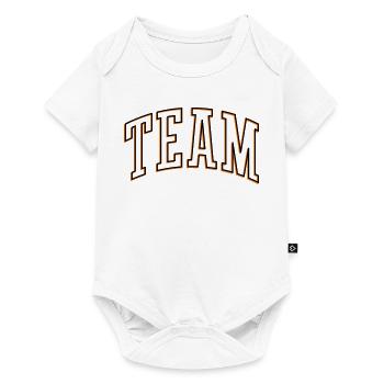 Team Outline - Baby Premium short-sleeve bodysuit - white - Front