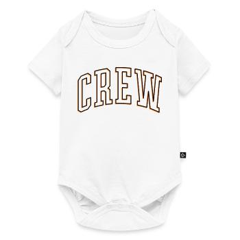 Crew Outline - Baby Premium short-sleeve bodysuit - white - Front