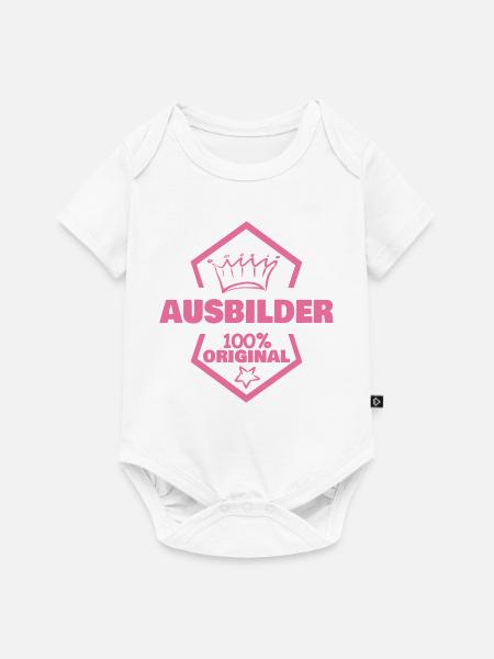Ausbilder - Baby Premium Kurzarmbody - Weiß
