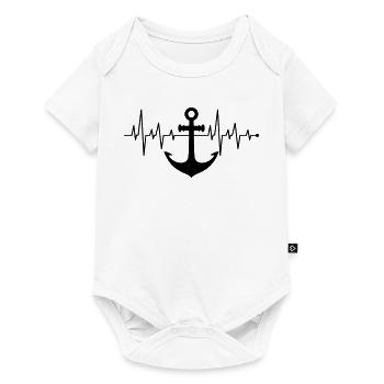 Anchor - Baby Premium short-sleeve bodysuit - white - Front