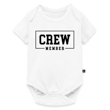 crew member - Baby Premium short-sleeve bodysuit - white - Front